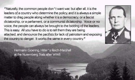 Hermann Goering quote