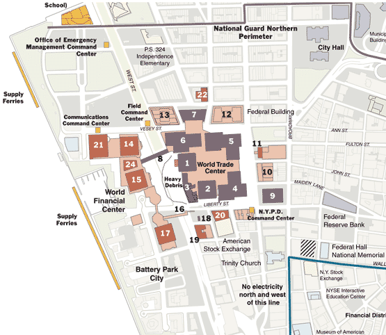 WTC map